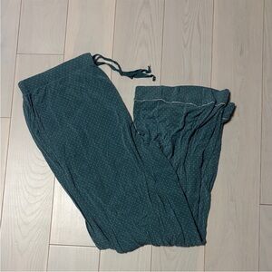 Victoria's Secret Teal Pajama Pants Size L